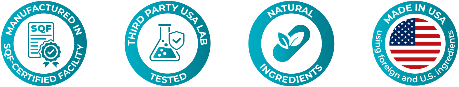 sqf, tested, natural, made in usa