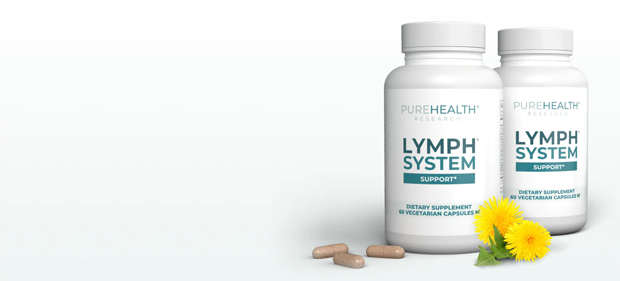 Supplements for lymphatic drainage