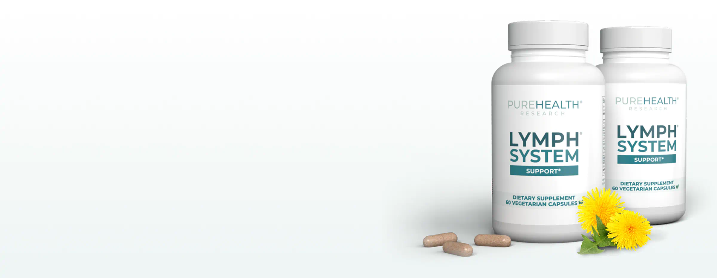 Supplements for lymphatic drainage