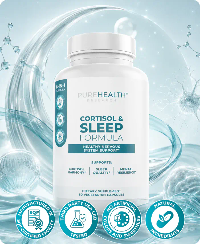 Cortisol & Sleep Formula bottle