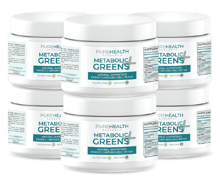 Metabolic Greens+ 6 Bottles