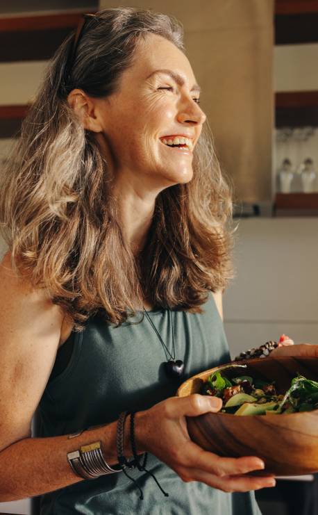 Happy woman