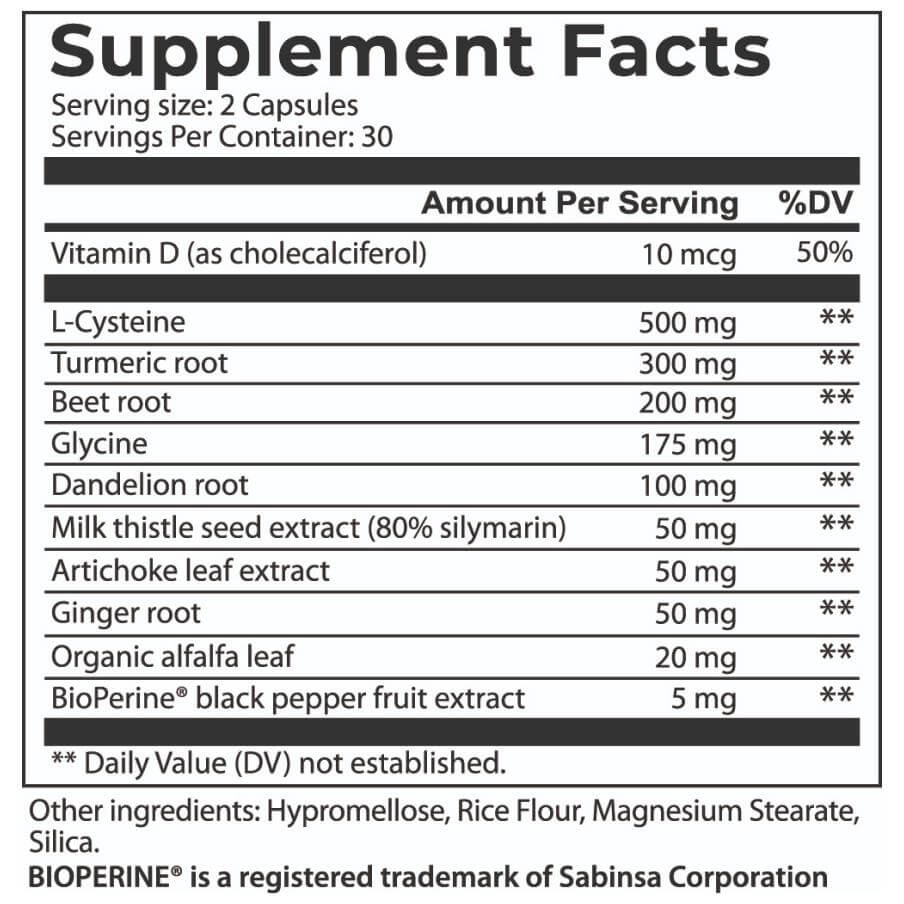 Liver health formula purehealth research