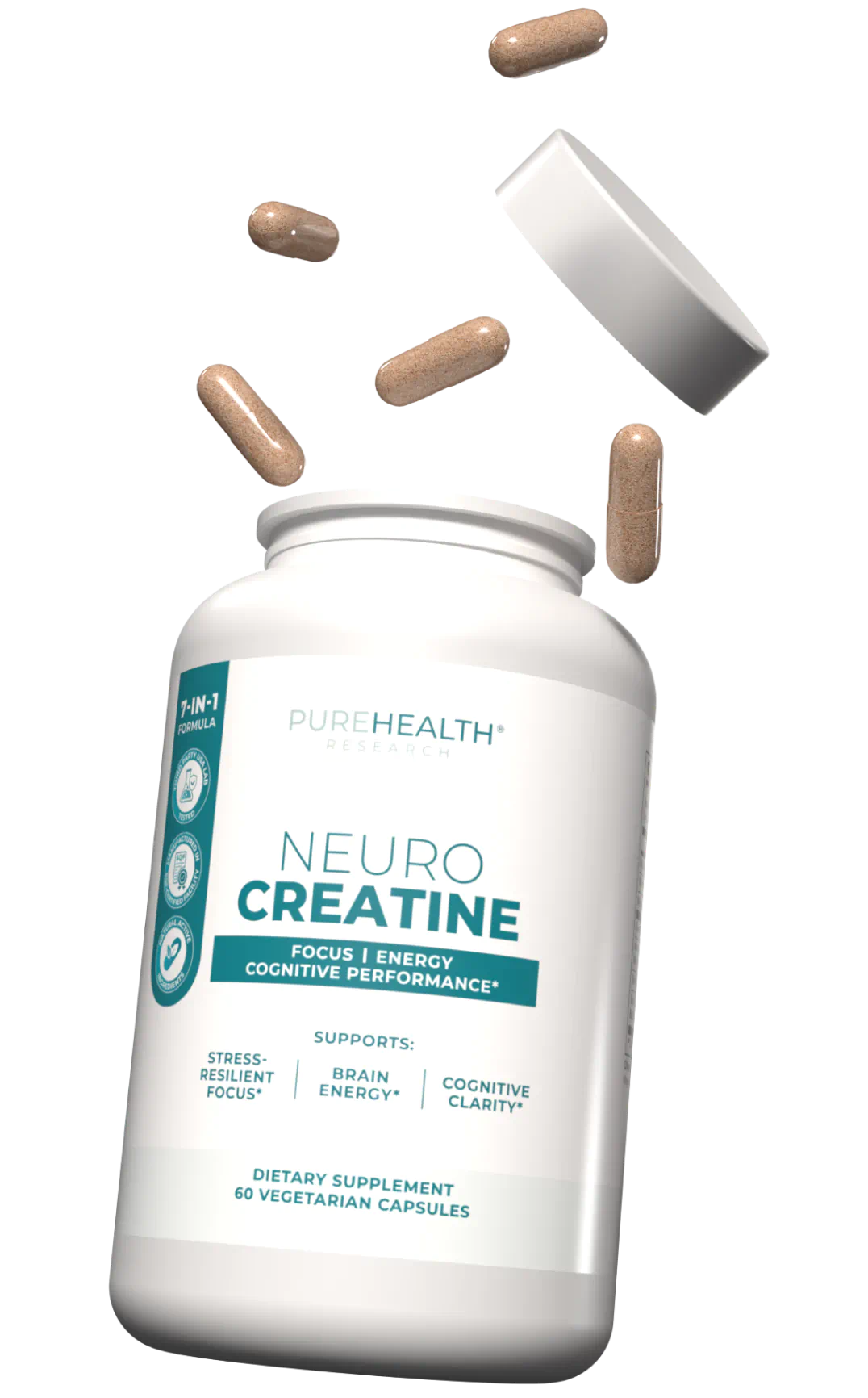 NeuroCreatine opened bottle